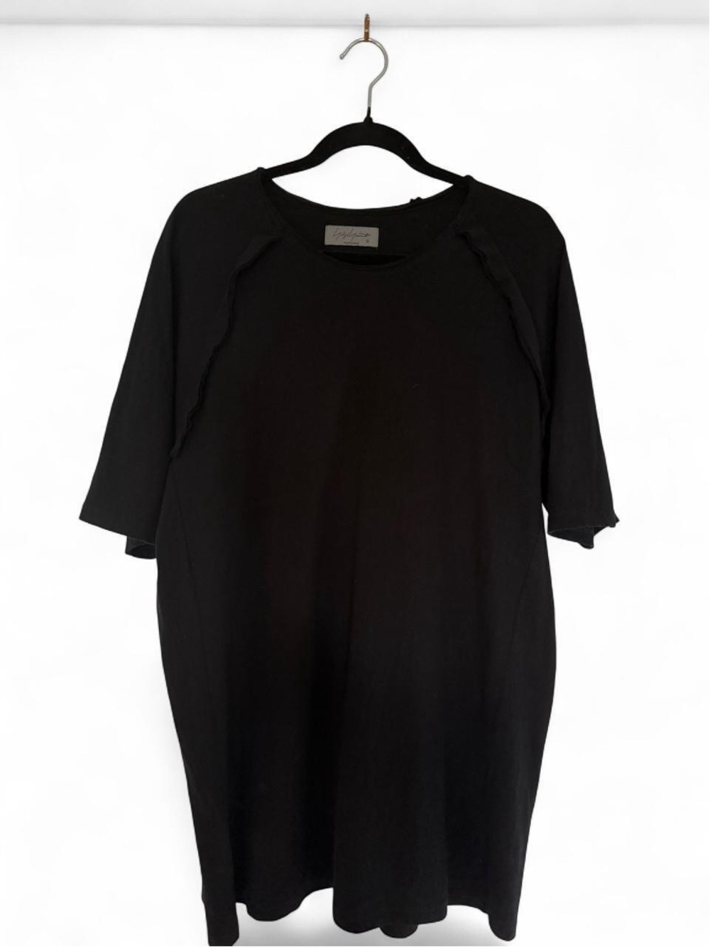 Yohji Yamamoto Pour Homme SS24 Reversed Seam Raglan Tee